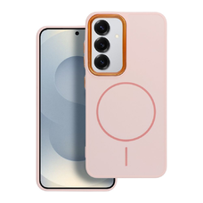 FRAME MAG COVER tok - Samsung Galaxy A52 5G / A52S púderrózsaszín tok