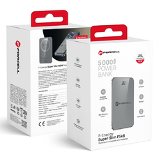FORCELL F-ENERGY F5K8 Super Slim powerbank compatible with MagSafe PD3.0 QC4.0 15W 5000 mAh grey