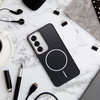 FRAME MAG FLIPTOK kompatibilis MagSafe-el SAMSUNG Galaxy A55-höz fekete tok - 1. kép