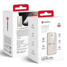 FORCELL F-ENERGY F5K8 Super Slim powerbank kompatibilis MagSafe PD3.0 QC4.0 15W 5000 mAh titán desszert