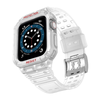 Protect Strap Band tok Apple Watch 9 / 8 / 7 / 6 / 5 / 4 / 3 / 2 / SE / SE2 (41 / 40 / 38mm) Páncél tok órához Átlátszó - 0. kép
