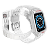 Protect Strap Band tok Apple Watch 9 / 8 / 7 / 6 / 5 / 4 / 3 / 2 / SE / SE2 (41 / 40 / 38mm) Páncél tok órához Átlátszó - 1. kép