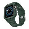 Protect Strap szíj tok Apple Watch 9 / 8 / 7 / 6 / 5 / 4 / 3 / 2 / SE / SE2 (41 / 40 / 38mm) páncélozott tok zöld - 0. kép