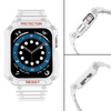 Protect Szíj és Tok Apple Watch 9 / 8 / 7 / 6 / 5 / 4 / 3 / 2 / SE / SE2 (41 / 40 / 38mm) Szíj Páncélozott Tok Óra Fehér - 2. kép
