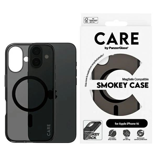 CARE by PanzerGlass Flagship tok iPhone 16 6.1 CARE by PanzerGlass Flagship tok iPhone 16 6.1