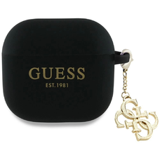 Guess 4G Charm tok AirPods 4 - Fekete
