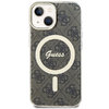 Guess IML 4G MagSafe iPhone 15 Plus tok - Barna - 1. kép