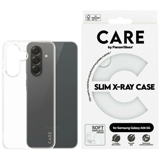 CARE by PanzerGlass Fashion X-Ray tok Samsung Galaxy A56 5G - Átlátszó CARE by PanzerGlass Fashion X-Ray tok Samsung Galaxy A56 5G - Átlátszó
