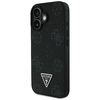 Guess Grained Hot Stamp Peony Triangle Logo MagSafe iPhone 16 tok - Fekete - 0. kép