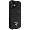 Guess Grained Hot Stamp Peony Triangle Logo MagSafe iPhone 16 tok - Fekete - 2. kép
