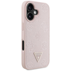 Guess Grained Hot Stamp Peony Triangle Logo MagSafe iPhone 16 tok - Pink - 2. kép