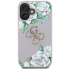 Guess Grained Roses Big 4G Logo iPhone 16 tok - Lila - 1. kép