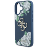 Guess Grained Roses Big 4G logós tok iPhone 16-hoz - kék - 4. kép