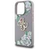Guess Grained Roses Big 4G Logo iPhone 16 Pro tok - Lila - 4. kép
