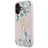 Guess Grained Roses Big 4G logo iPhone 16 tok - rózsaszín - 0. kép
