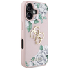 Guess Grained Roses Big 4G logo iPhone 16 tok - rózsaszín - 2. kép