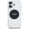 Guess IML Metal Colored Circle Classic Logo MagSafe tok iPhone 16 - fekete tok - 1. kép