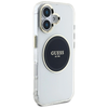 Guess IML Metal Colored Circle Classic Logo MagSafe tok iPhone 16 - fekete tok - 2. kép