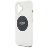 Guess IML Metal Colored Circle Classic Logo MagSafe tok iPhone 16 - fekete tok - 4. kép