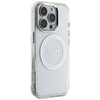 Guess IML Metal Colored Circle Classic Logo MagSafe tok iPhone 16 Pro számára - fehér - 2. kép