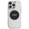 Guess IML Fém Színes Kör Klasszikus Logo MagSafe tok iPhone 16 Pro-hoz - fekete tok - 1. kép