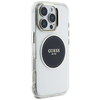 Guess IML Fém Színes Kör Klasszikus Logo MagSafe tok iPhone 16 Pro-hoz - fekete tok - 2. kép