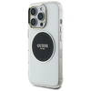 Guess IML Metal Colored Circle Classic Logo MagSafe tok iPhone 16 Pro Max - Fekete tok - 0. kép