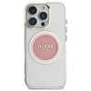 Guess IML Metal Colored Circle Classic Logo MagSafe tok iPhone 16 Pro Max - rózsaszín tok - 1. kép