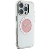 Guess IML Metal Colored Circle Classic Logo MagSafe tok iPhone 16 Pro Max - rózsaszín tok - 2. kép