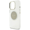 Guess IML Metal Színes Kör Classic Logo MagSafe tok iPhone 16 Pro Max - szürke tok - 4. kép