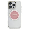 Guess IML Metal Colored Circle Classic Logo MagSafe iPhone 16 Pro tok - Rózsaszín - 1. kép