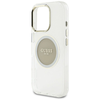 Guess IML Fém Színes Kör Classic Logo MagSafe tok iPhone 16 Pro - szürke tok - 4. kép