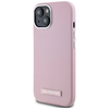 Karl Lagerfeld FW Metal Plate MagSafe iPhone 15 tok - Pink - 0. kép