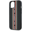 Karl Lagerfeld Saffiano Athleisure Stripes Cord iPhone 15 tok - Piros tok - 3. kép