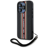 Karl Lagerfeld Saffiano Athleisure Stripes Cord iPhone 15 Pro tok - Piros - 0. kép