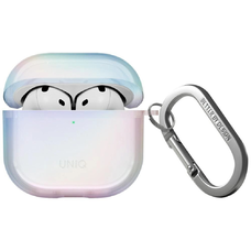 Uniq Iridescia tok AirPods 4 Hang tok - holo fehér