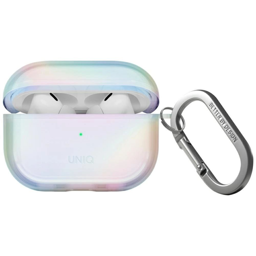 Uniq Iridescia tok AirPods Pro 2 Hang tok - Holo Fehér Uniq Iridescia tok AirPods Pro 2 Hang tok - Holo Fehér