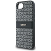 DKNY Repeat Texture Minta Tonalitású Csíkkal tok iPhone 16e - fekete - 4. kép