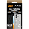 CARE by PanzerGlass Flagship 3 az 1-ben Tok + Privacy Üvegfólia + Kamera Védőfólia Samsung Galaxy S25 Edge - átlátszó tok - 2. kép