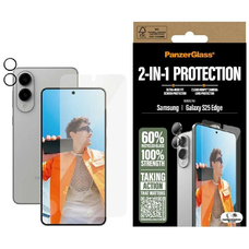 PanzerGlass Hoops+UWF 2in1 üvegfólia+lencsevédő a Samsung Galaxy S25 Edge-hez - átlátszó