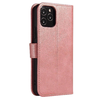 Magnet fliptok elegáns kihajtható tok állványfunkcióval Poco M4 Pro 5G rózsaszín tok - 1. kép