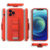 Rope Case szilikon fliptok pánttal és szíjjal Xiaomi Poco M4 Pro 5G-hez, sötétkék - 0. kép