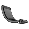 Xiaomi Poco F4 5G fliptok Carbon Case fekete - 1. kép