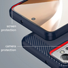 Xiaomi Poco F4 5G carbon tok szilikonból, karbon mintás fekete tok - 4. kép