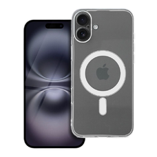 CLEAR 2 mm tok iPhone 16 Plus kompatibilis MagSafe-fel (kameravédelem) átlátszó tok