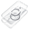 CLEAR 2 mm tok IPHONE 15-höz kompatibilis MagSafe-fel (kameravédelemmel) átlátszó tok - 0. kép