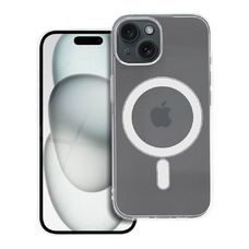 CLEAR 2 mm tok IPHONE 15-höz kompatibilis MagSafe-fel (kameravédelemmel) átlátszó tok