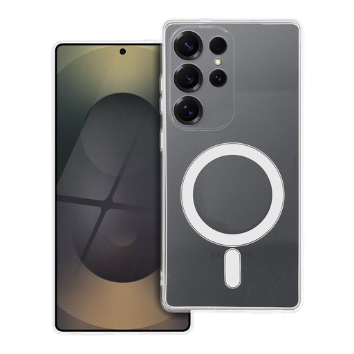 CLEAR tok 2 mm Samsung Galaxy S25 Edge kompatibilis MagSafe (kamera védelem) átlátszó