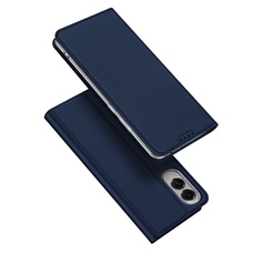 DUX DUCIS wallet fliptok SKIN PRO Samsung S25 Edge kék tok