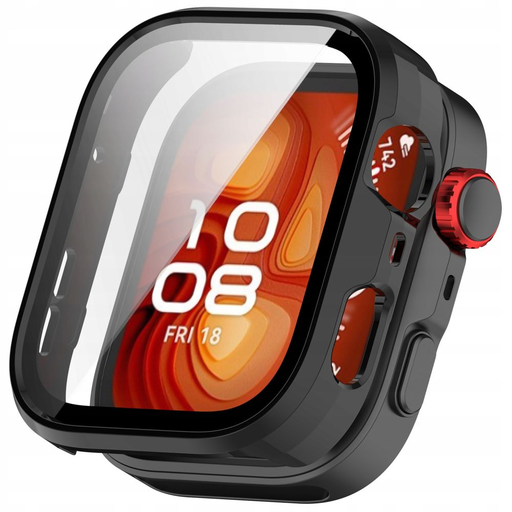 Tech-protect Defense Huawei Watch Fit 4 Pro Fekete üvegfólia Tech-protect Defense Huawei Watch Fit 4 Pro Fekete üvegfólia
